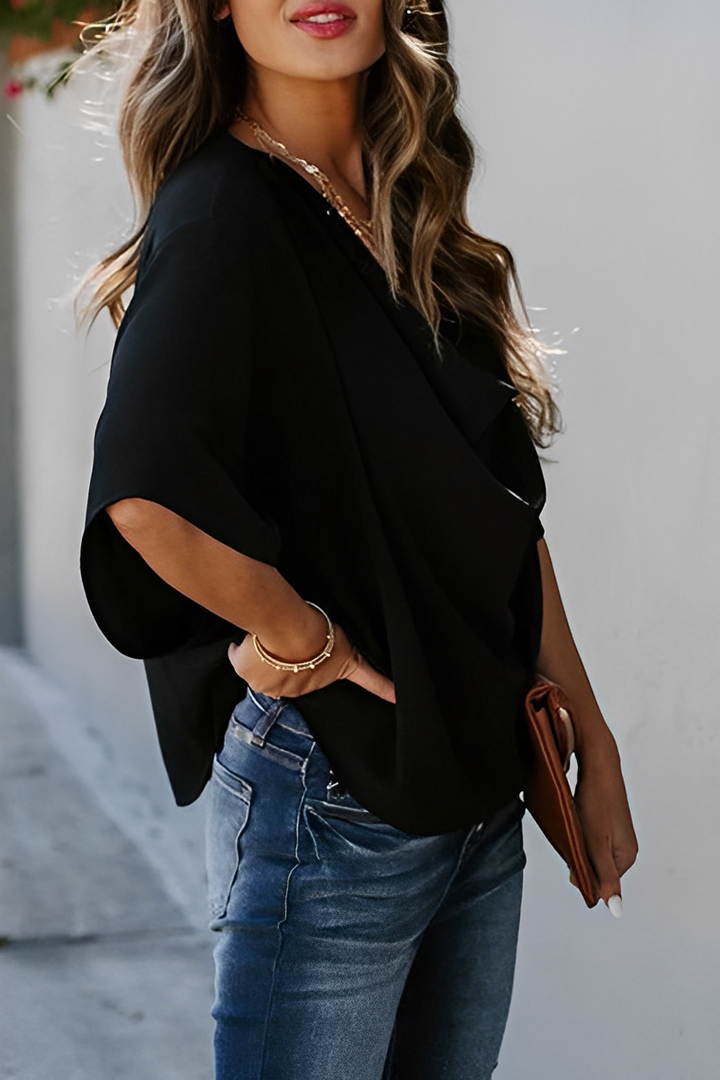 Drune | Lässige Sommerbluse Aus Chiffon