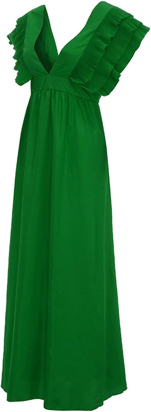 Drune - Elegantes Kleid mit gerafften Ärmeln