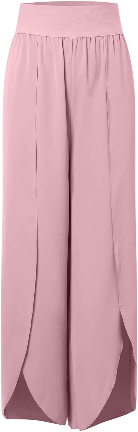 Damen luftige Culotte mit Seitenschlitzen Drune