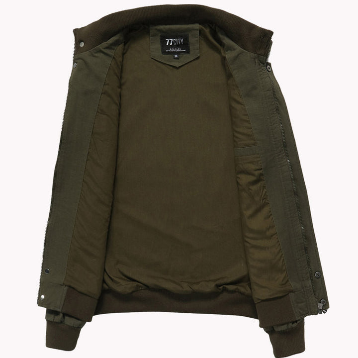 Drune | Herrenjacke Baumwolle Militär Casual