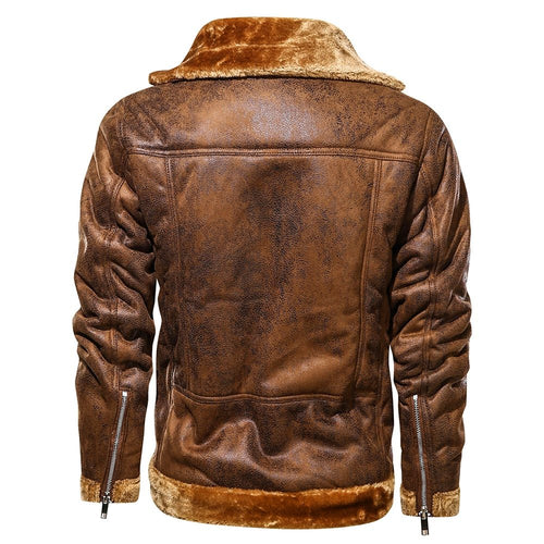 Drune | Warme Lederjacke für Männer
