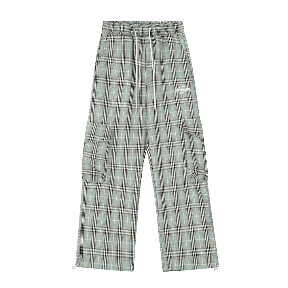 Drune | Herren karierte Hose