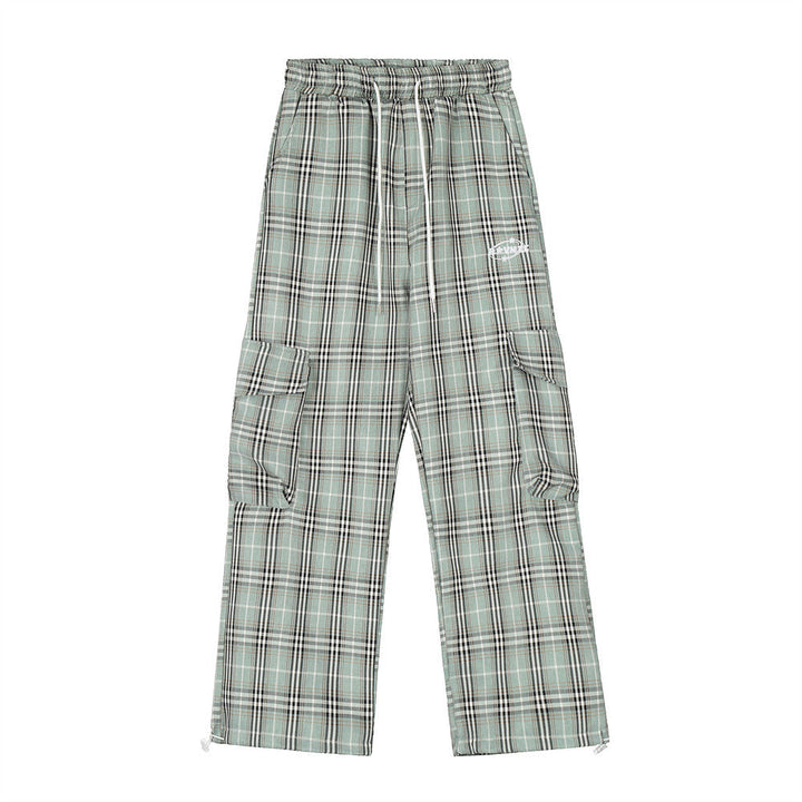 Drune | Herren karierte Hose
