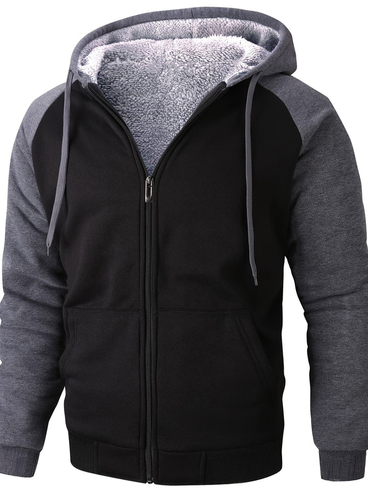Drune | Gefütterte Sherpa-Fleece Herren Kapuzenweste