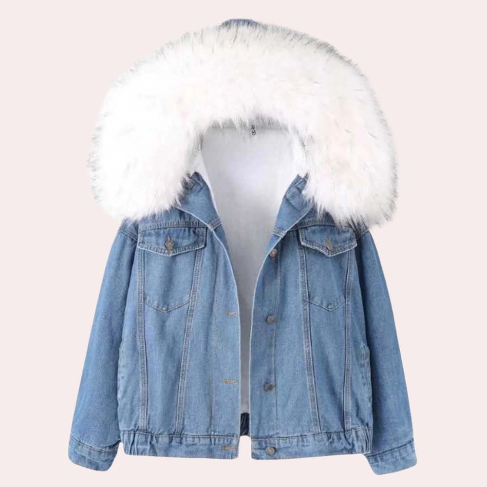 Drune | Elegante Winter-Jeansjacke für Damen