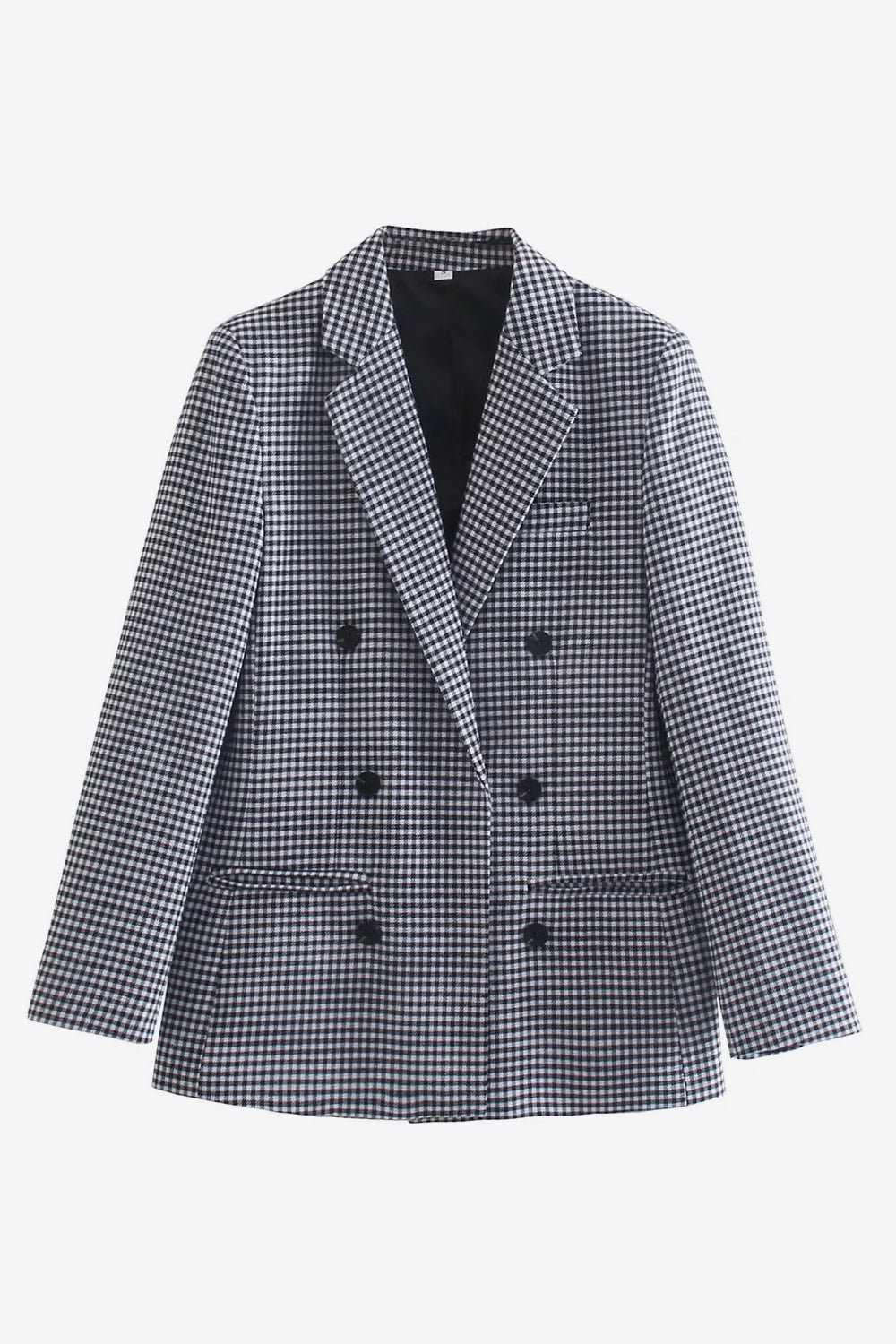 Drune | Kariertes Doppelbreasted Blazer
