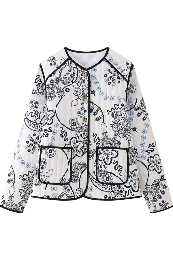 Drune | Lässige gesteppte Baumwolljacke