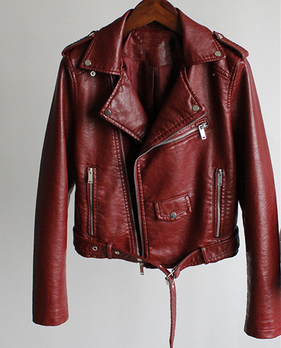 Drune | Gekürzte Lederjacke für Sie : Stylish 2024