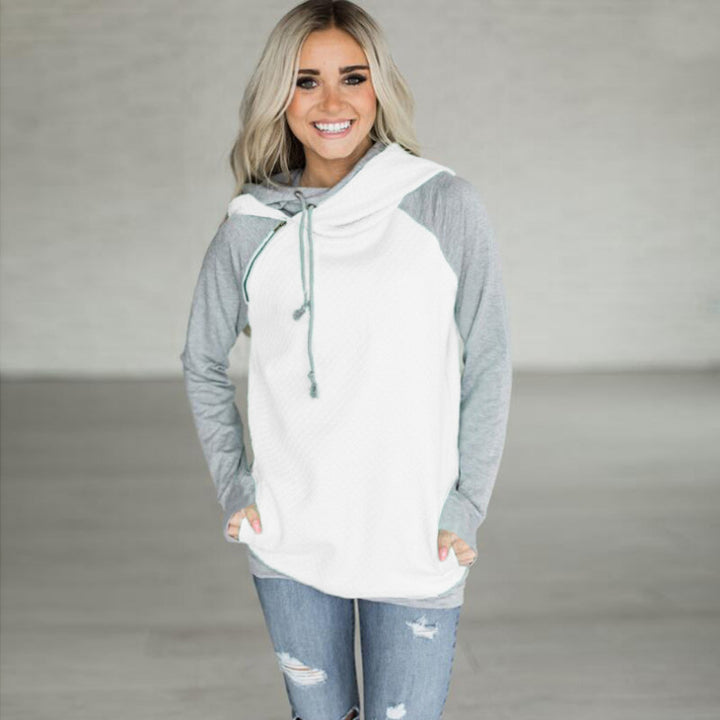 Damen Sportlicher Kapuzenpullover mit atmungsaktivem Design und lässigem Schnitt Drune