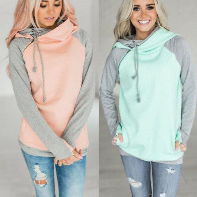 Damen Sportlicher Kapuzenpullover mit atmungsaktivem Design und lässigem Schnitt Drune