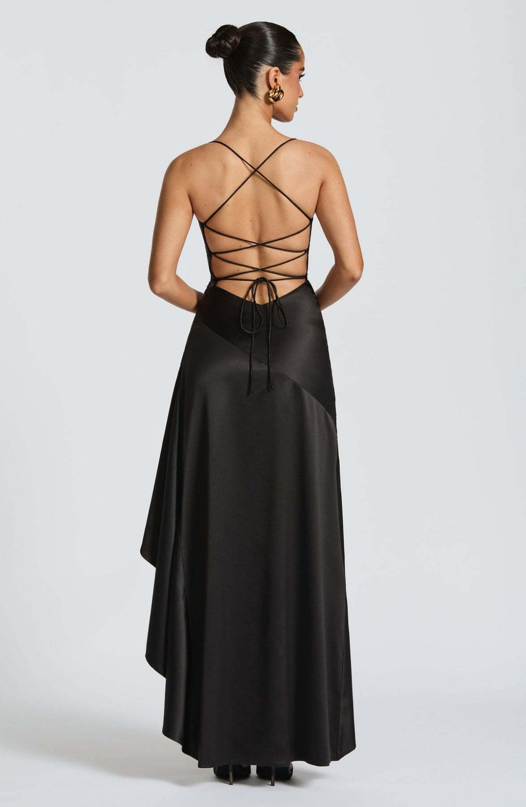 Drune | Unregelmäßiges Kleid mit Hosenträgern