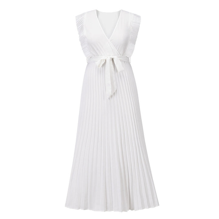 Drune | Plissee-Kleid aus Chiffon