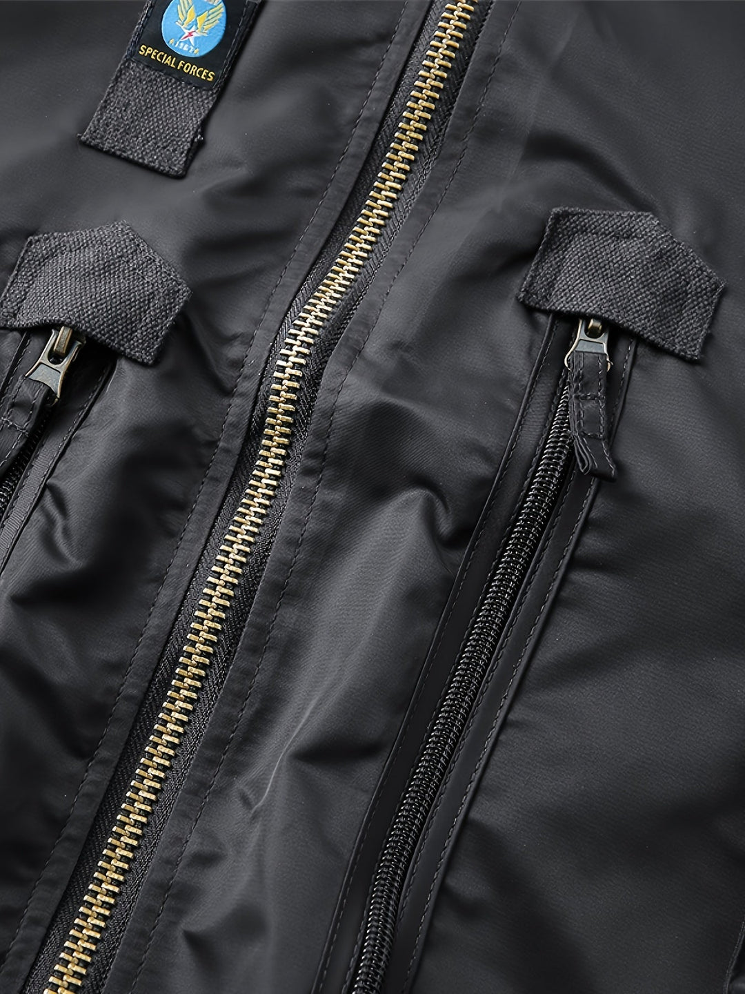 Drune | Bomber Taktische Outdoorjacke Mit Stehkragen Für Herren - Perfekt für Outdoor-Aktivitäten