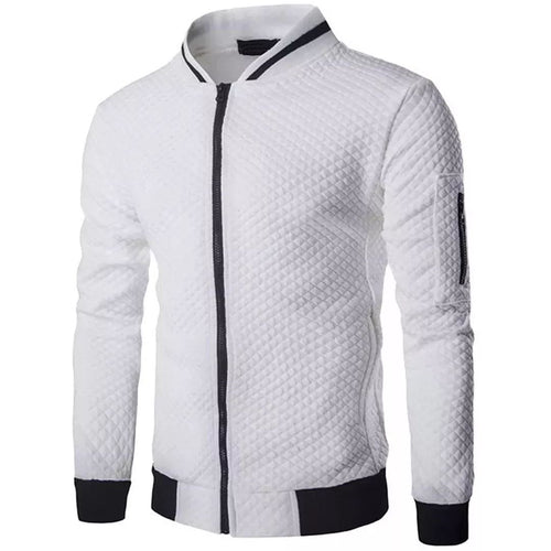 Drune | Jacquard Zip-Bomberjacke