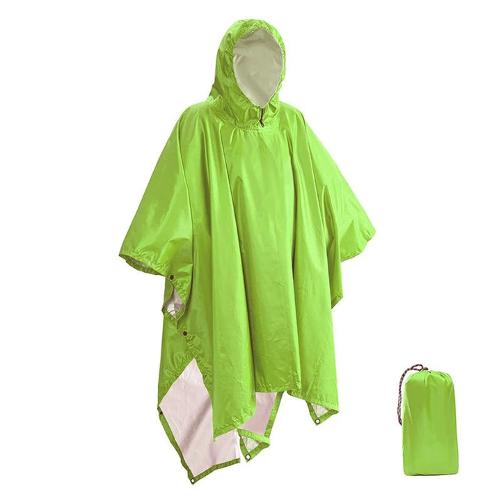 Drune | Regenponcho Mit Kapuze