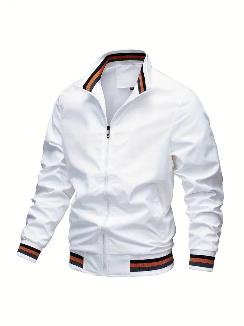 Drune | Stylische Bomberjacke mit Rippkragen für Herren