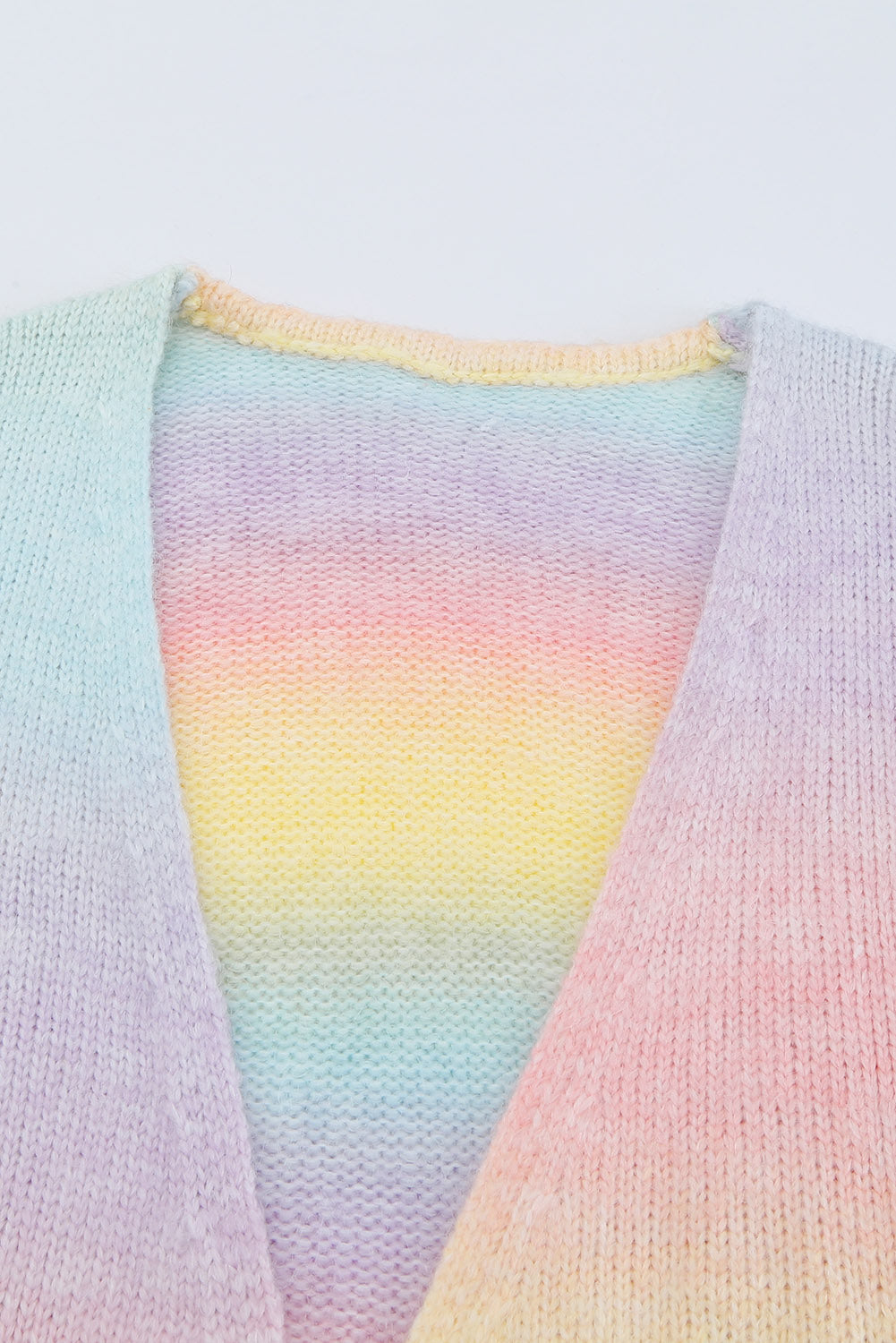 Drune | Gradient Offene Vorderseite Fallendes Schulter Cardigan