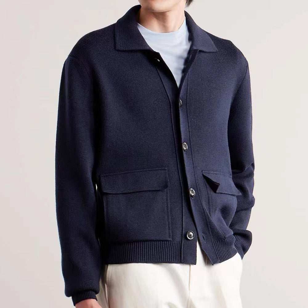 Drune | Herren Wollcardigan