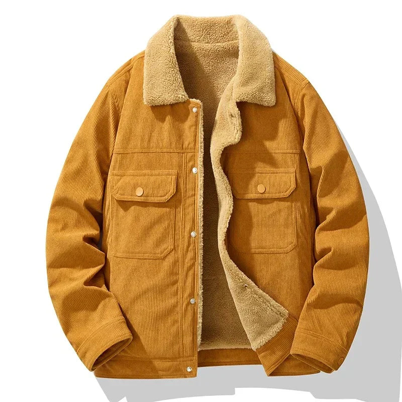 Drune | Jackson Corduroy Sherpa Jacke
