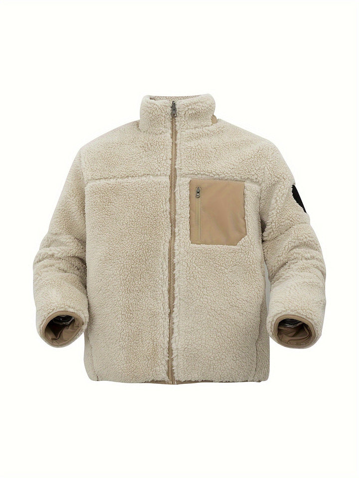 Drune | Taillierte Teddy-Winterjacke
