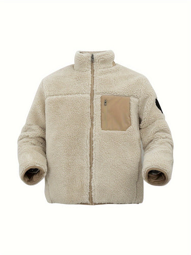 Drune | Taillierte Teddy-Winterjacke