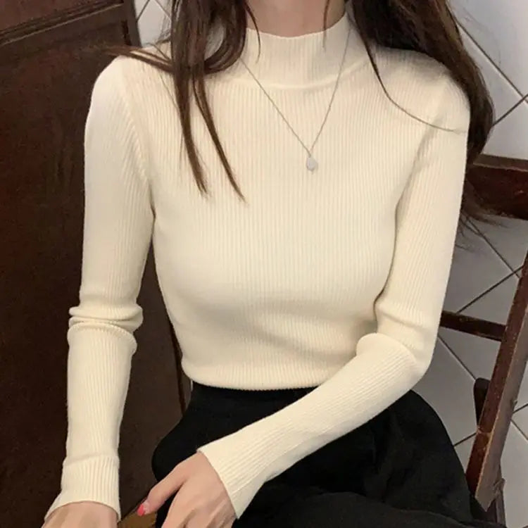 Drune | Cozy ribbed wool sweater for women