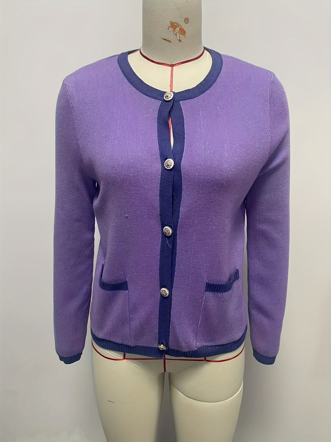 Drune | warmer Woll Strickcardigan mit Taschen für Damen - Perfekt für den Alltag