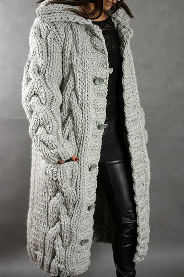 Drune | Strickjacke große Größe Pullover Jacke