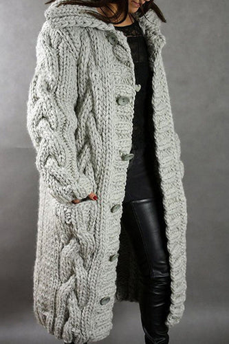 Drune | Strickjacke große Größe Pullover Jacke