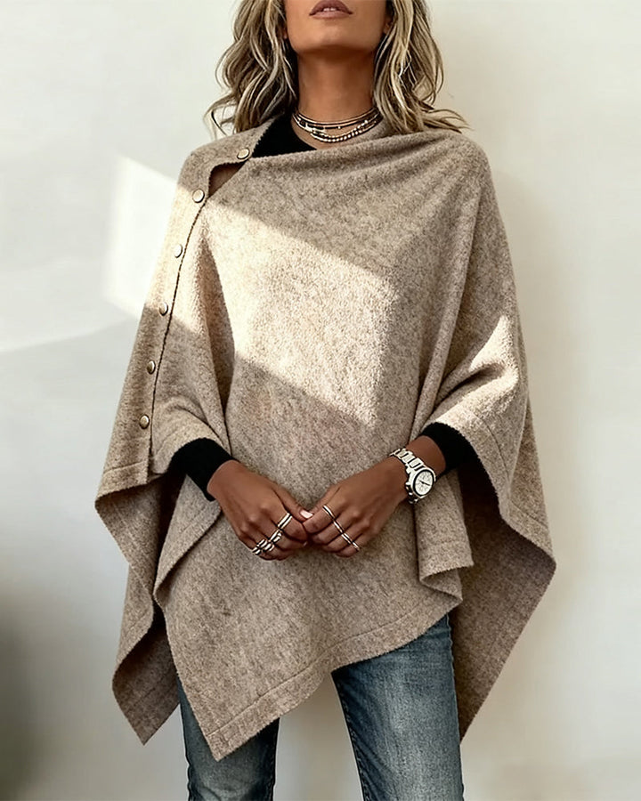 Drune | Cape Design Modischem Ambiente und Asymmetrischem Schnitt