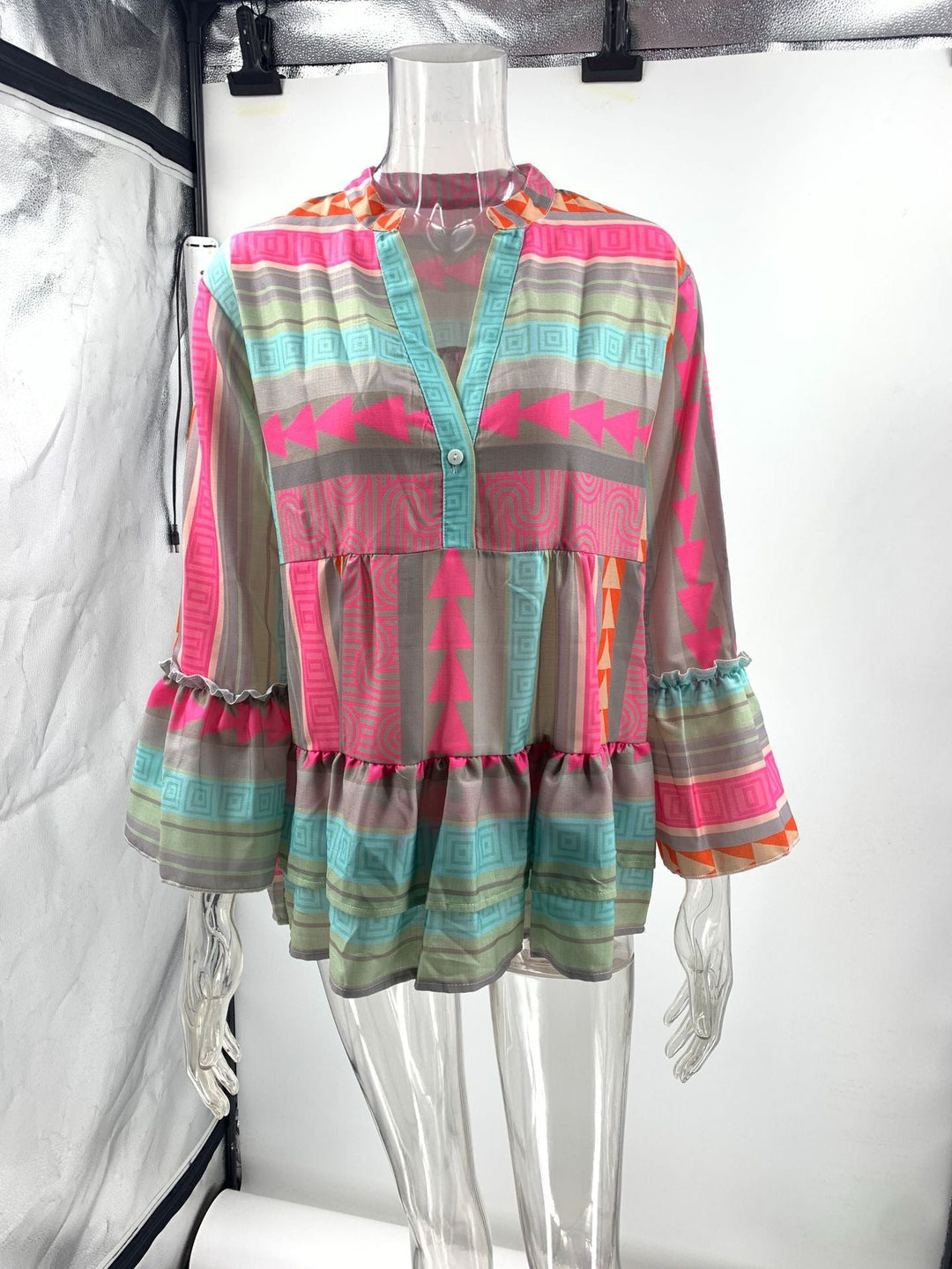 Drune Langarmshirt mit Print für Damen