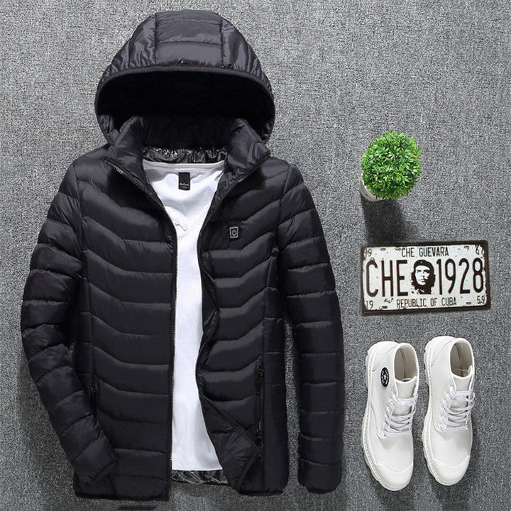 Drune | Elegante USB-heizbare Jacke für Herren, thermisch Winter