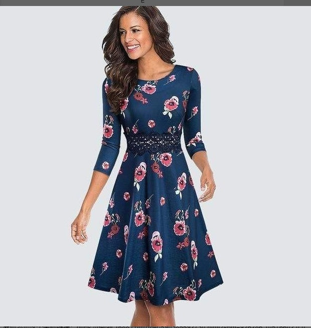 Drune Spitzen-Röhrenkleid für Damen