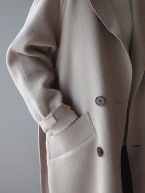 Drune | Vintage Doppelt Knöpfer Jacket mit Gürtel