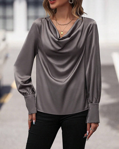 Drune | Bluse mit Falten