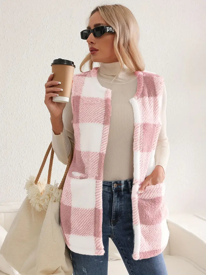 Drune | Sherpa Check Weste