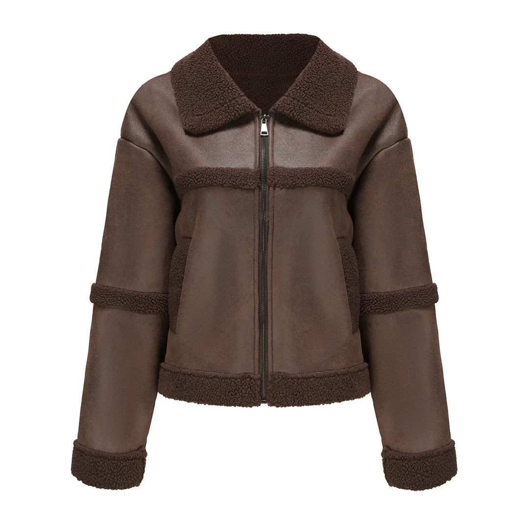 Drune | Warme und trendige Fleecejacke für Damen