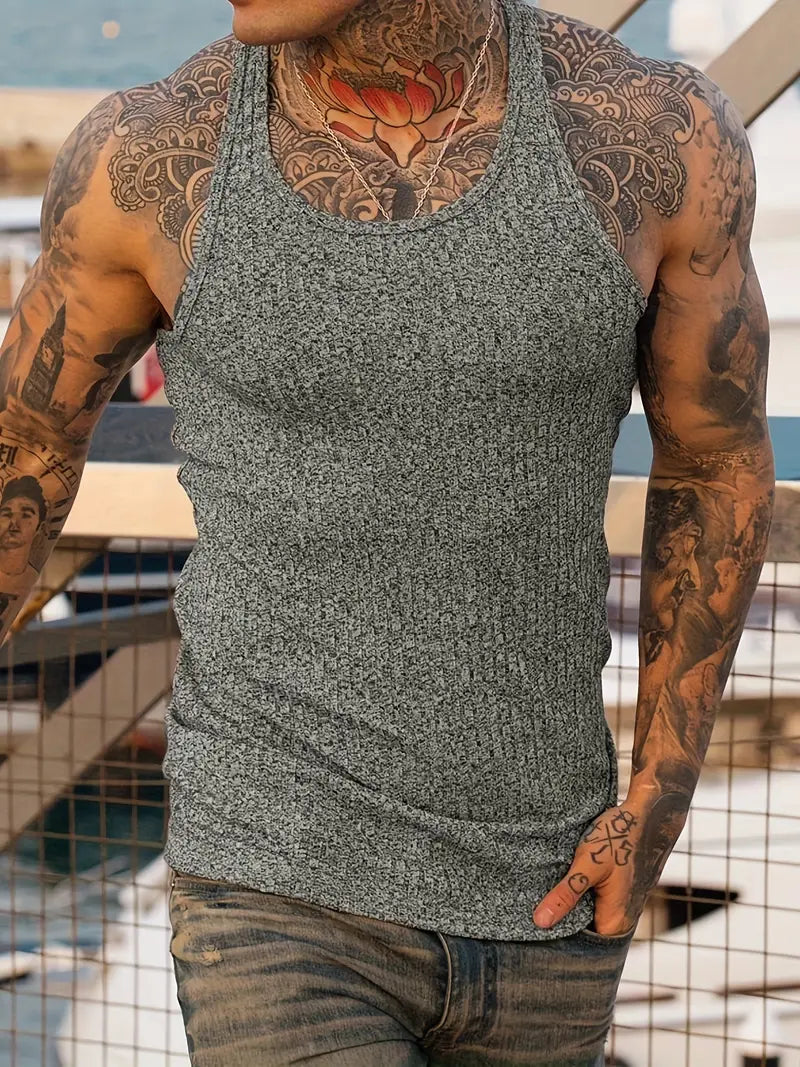 Drune | Atmungsaktives, Lässiges Tanktop Für Herren