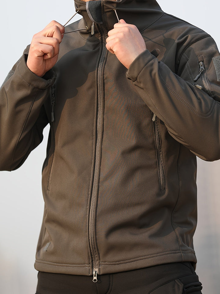 Drune | Softshelljacke Mit Kapuze Für Windige Tage