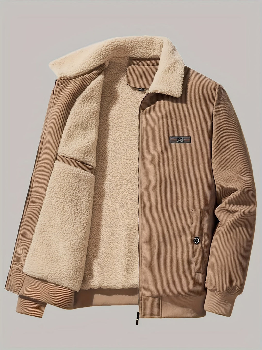 Drune | die lässige Retro-Panama-Parka mit Etikettenpatch für Männer - Ideal für Herbst/Winter