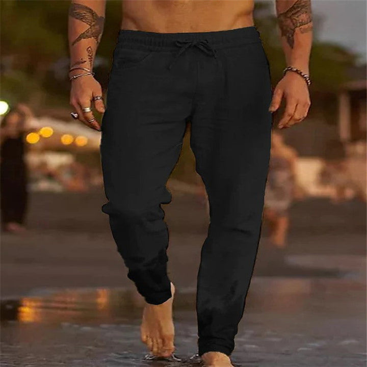 Drune | Lässige Leinenhose Für Herren