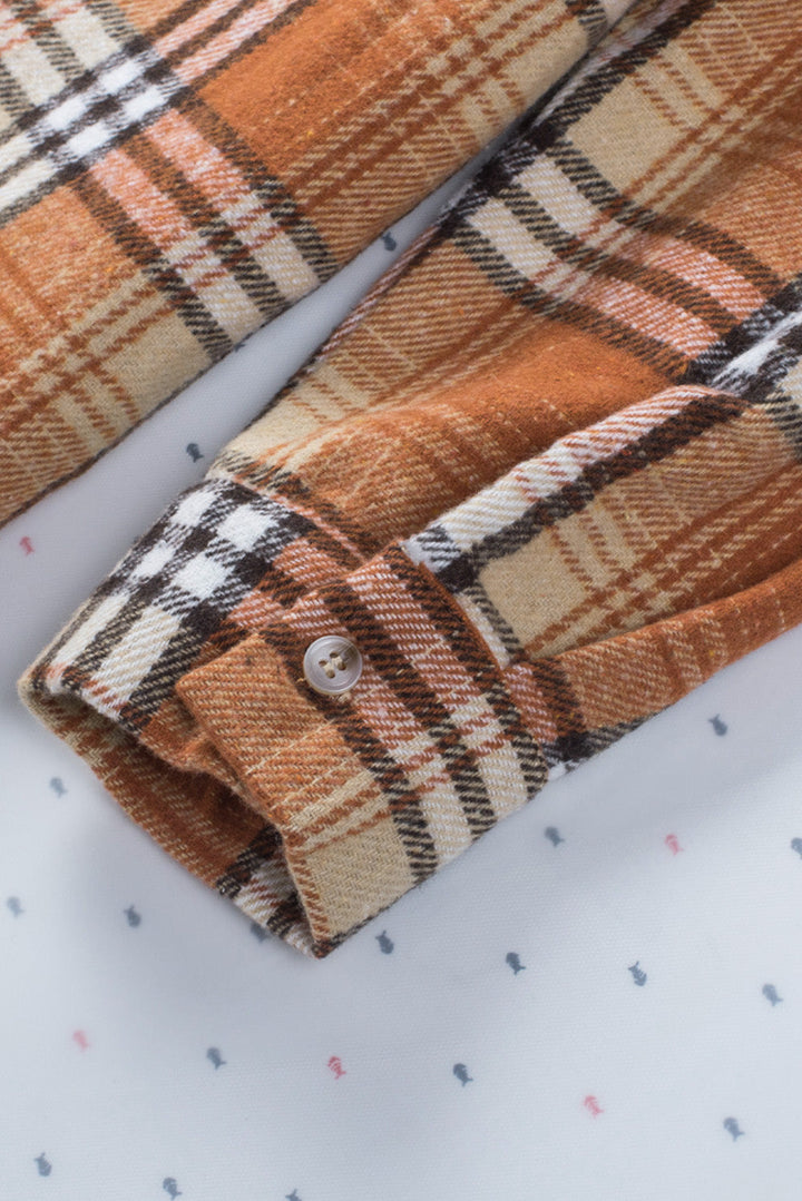 Drune | Gitterhemde mit Patchwork-details Baumwollmischung Perfekt Für Layering