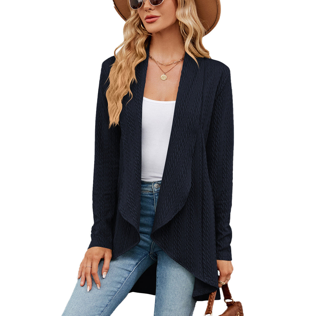 Drune | Langärmelige Jacke für Damen In Uni-Farbe