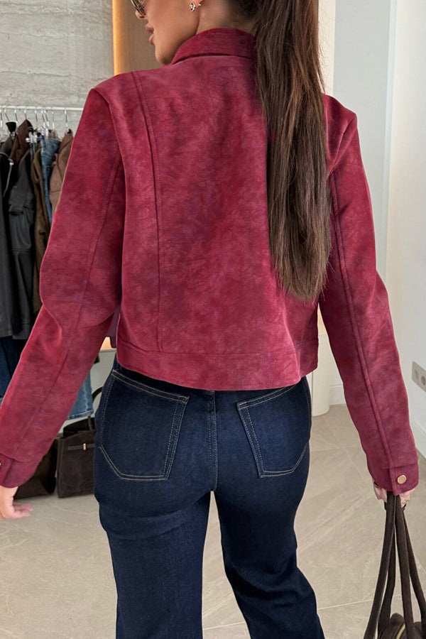 Drune | langärmelige Freizeitjacke mit Knöpfen