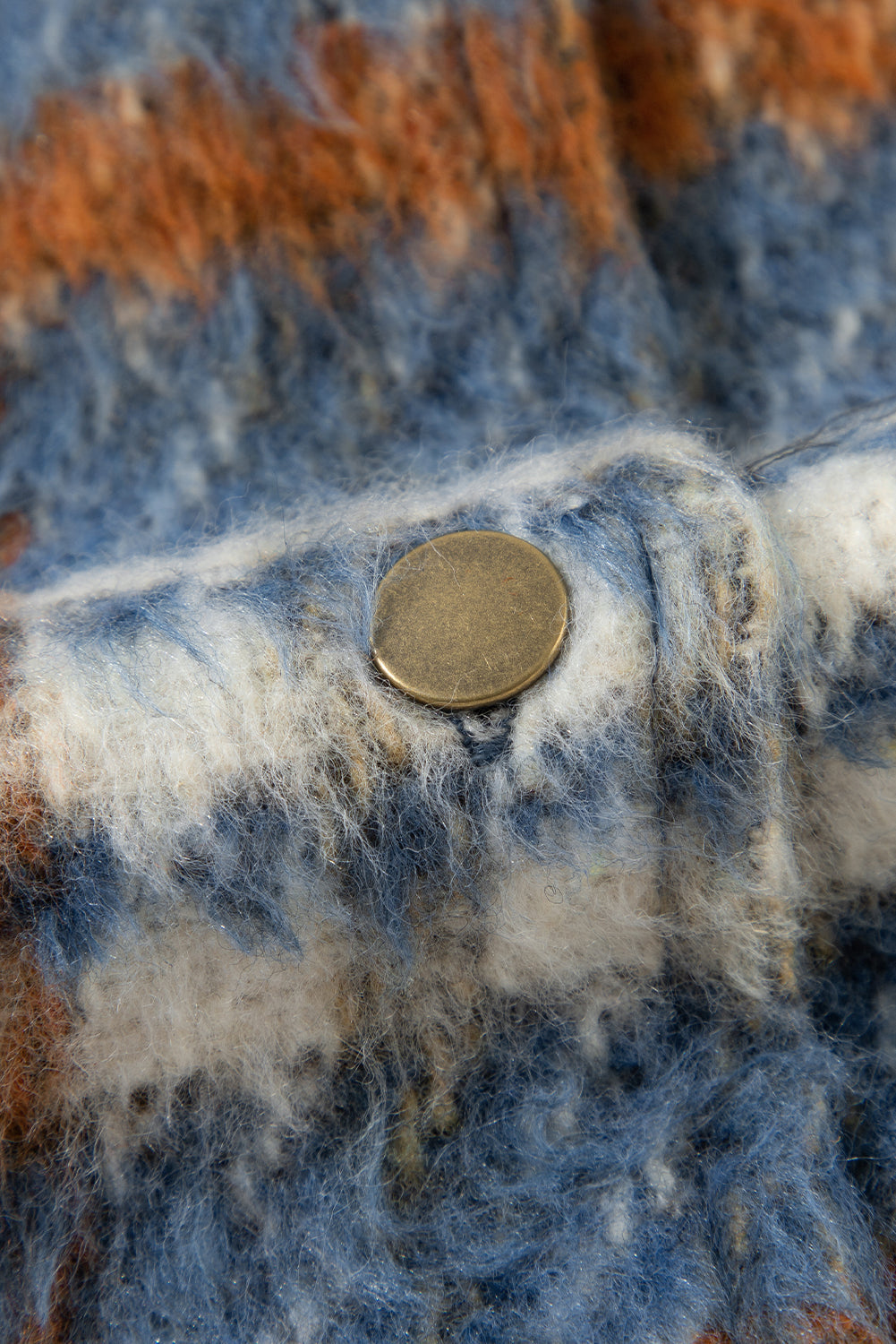 Drune | Gitterhemdjacke Im Flanell-look Wollmischung Warm und Trendy