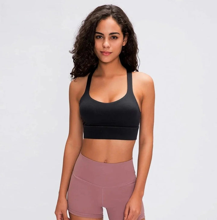 Drune | Schöner Rücken Design schlanke Brust heben nahtlose Yoga-BH