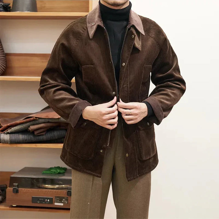 Drune | Cordjacke für Herren im Herbststil - Robinson