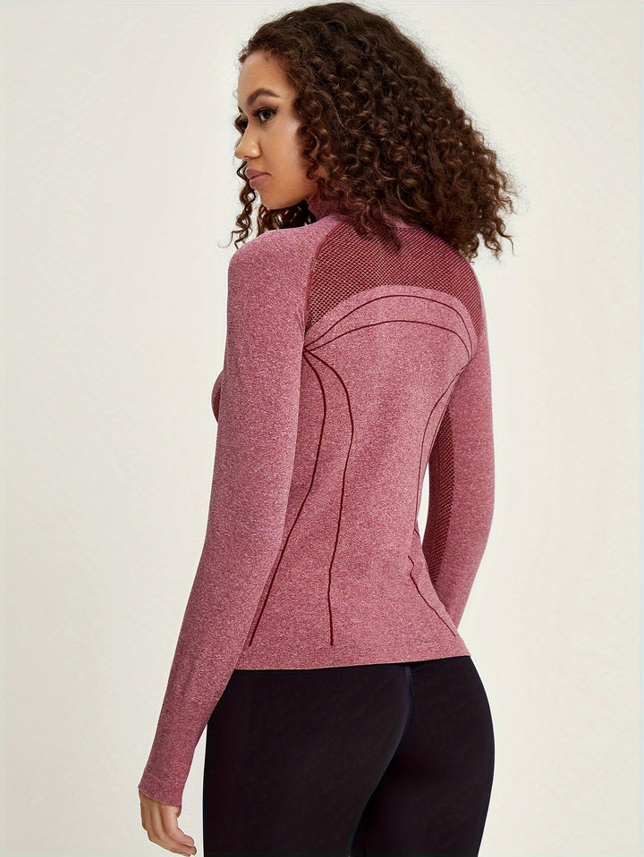 Drune | Damen Sweatjacke Mit Streifendekoration Und Langen Ärmeln