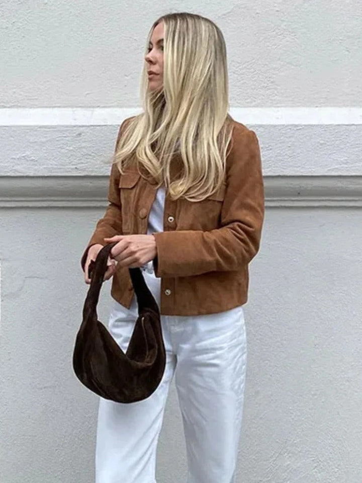 Drune | Elegante Wildlederjacke