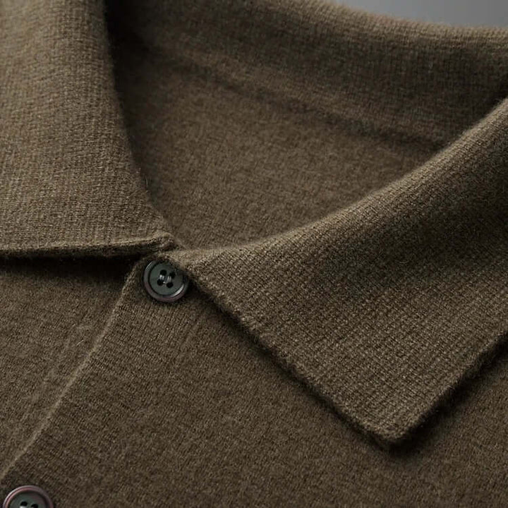 Drune | Herren Kaschmir-Mischung Cardigan Jacke